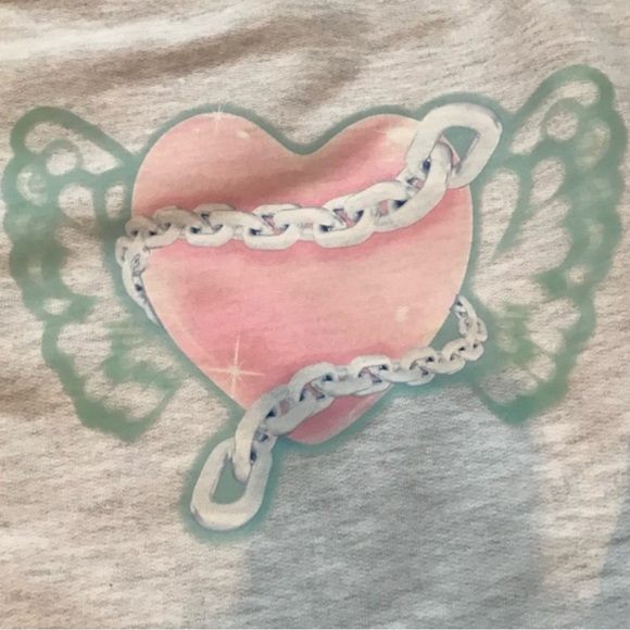 Boys Lie Set - White Wide Leg Pants and Corset Top - Picture 7 of 8